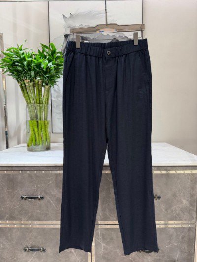 Brioni Navy blue Pants-4